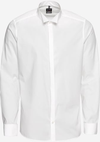 OLYMP Slim fit Business Shirt in White: front