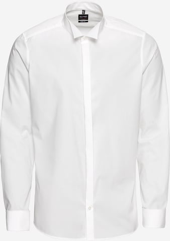 Coupe slim Chemise business OLYMP en blanc : devant