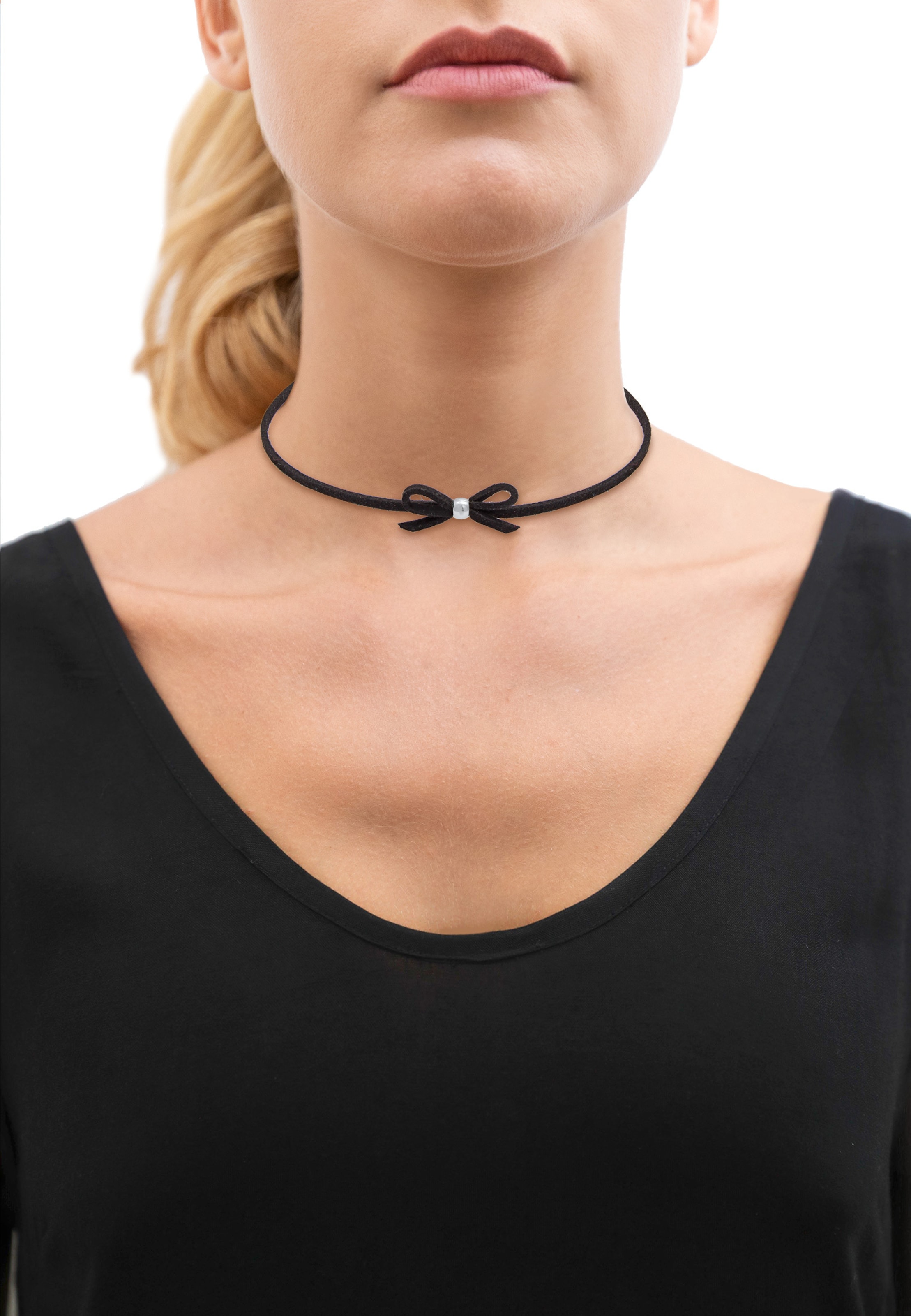 ELLI Ketting in Zilver: voorkant