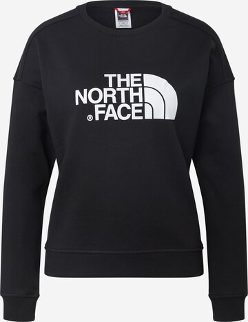 THE NORTH FACE Sweatshirt 'drew peak' in Schwarz: predná strana