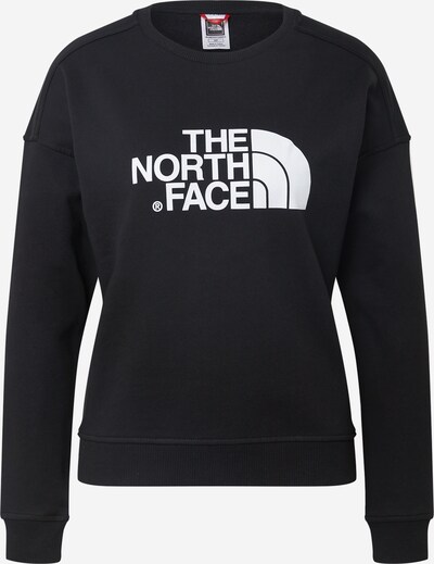 THE NORTH FACE Sweatshirt 'drew peak' in Black / White, Item view