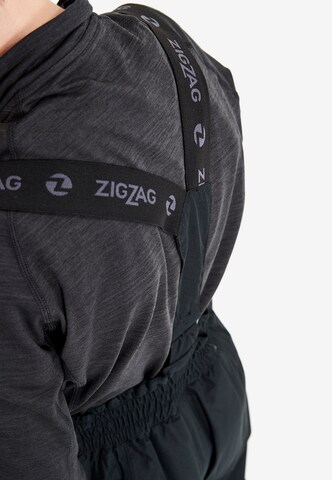 ZigZag Regular Workout Pants in Black