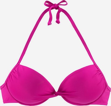 LASCANA Push-up-Top in Pink: predná strana