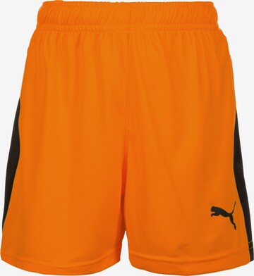 PUMA Workout Pants 'Liga' in Orange: front