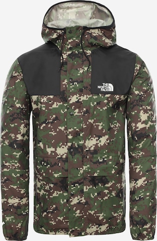 THE NORTH FACE Regular fit Outdoorjas 'Mountain 1985' in Groen: voorkant