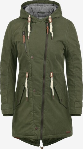 DESIRES Winter Parka 'Lew' in Green: front