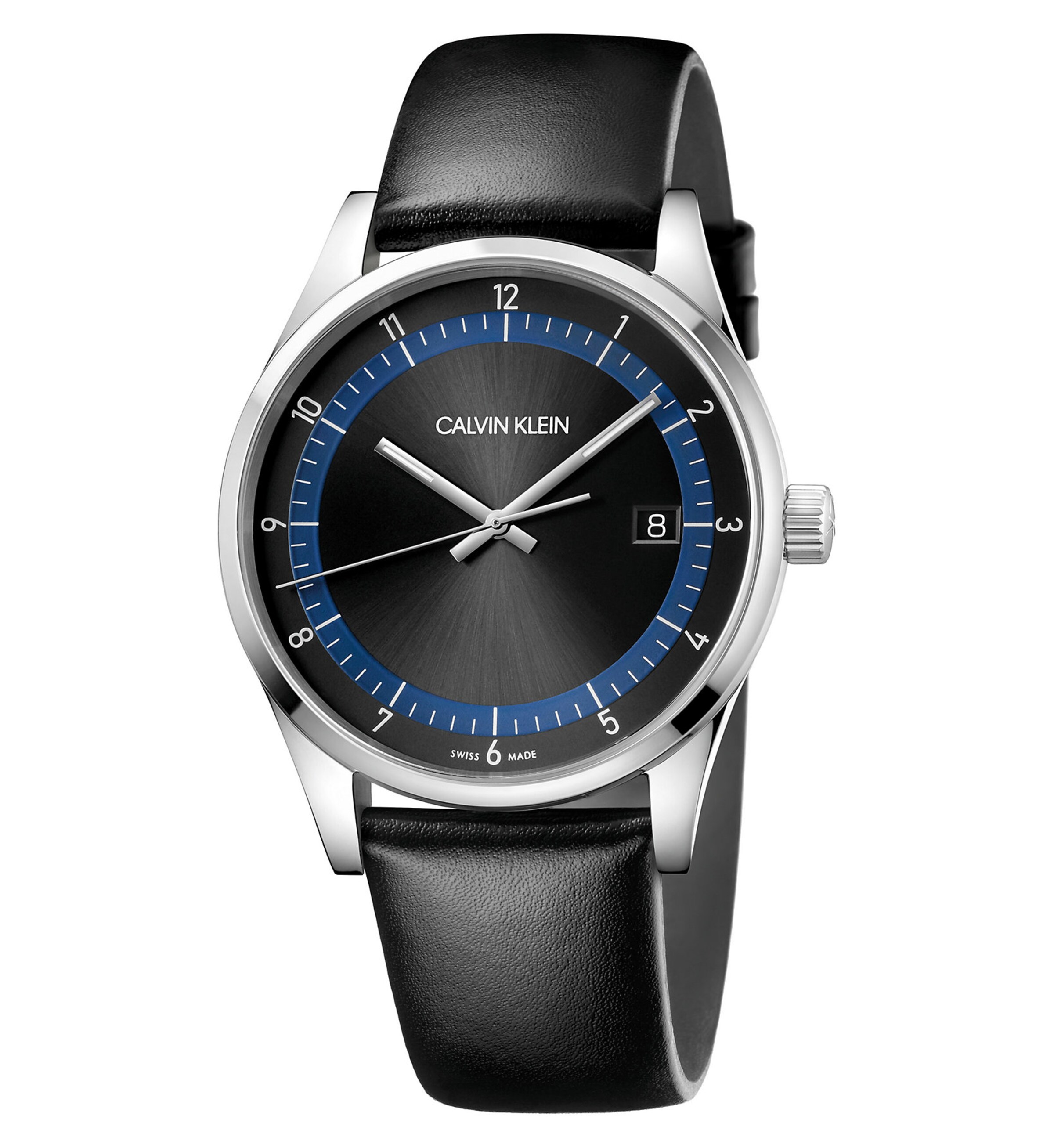 Männer Uhren Calvin Klein Uhr in Schwarz - AA03118