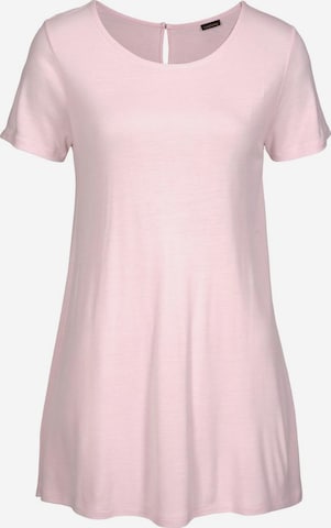 T-shirt LASCANA en rose : devant