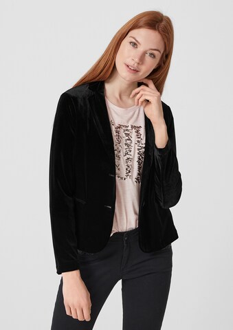 s.Oliver Blazer in Schwarz: predná strana