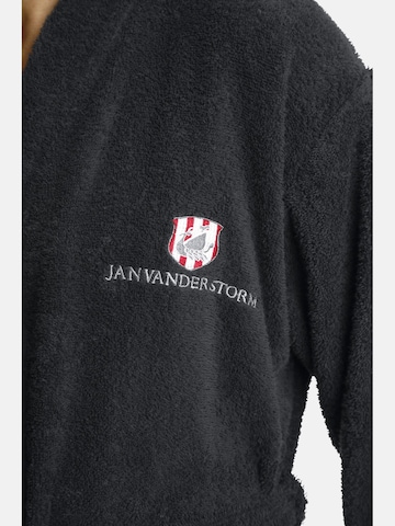 Peignoir long 'Janning ' Jan Vanderstorm en noir