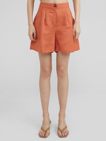 EDITED Wide Leg Shorts 'Fergie' in Braun