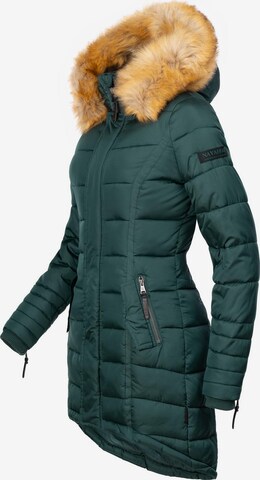 NAVAHOO Winter Coat 'Papaya' in Green