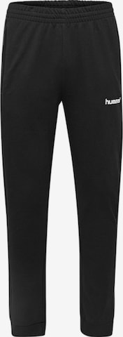 Hummel Workout Pants in Black: front