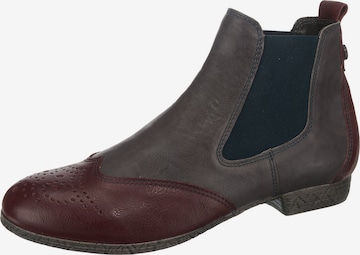 THINK! Chelsea Boots in Grey: front