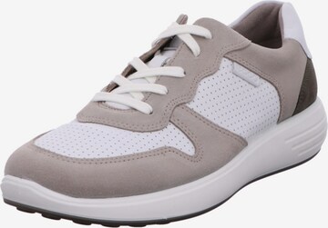 ECCO Athletic Lace-Up Shoes in Grey: front