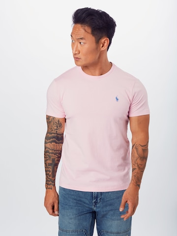 Polo Ralph Lauren Regular fit Shirt in Roze: voorkant