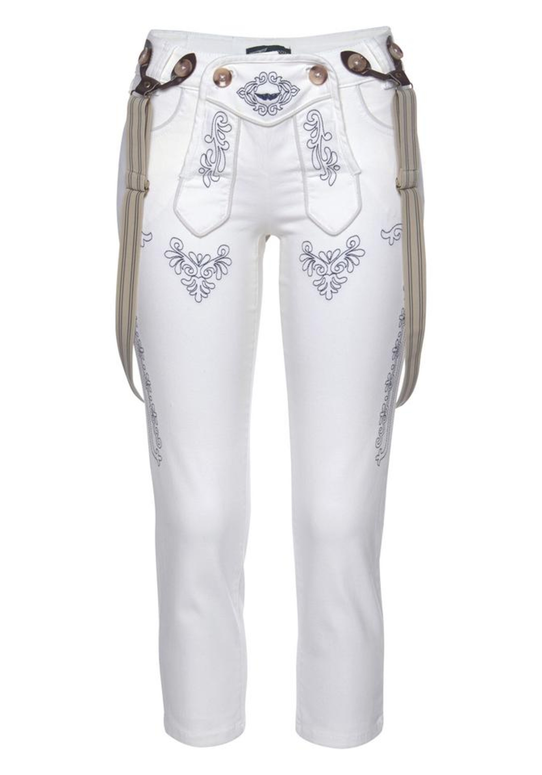 ARIZONA - Trachtenjeans in weiß
