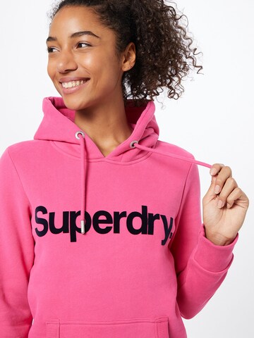 Sweat-shirt Superdry en rose