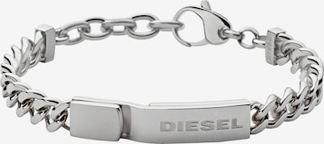 DIESEL - Pulseira em prata: frente