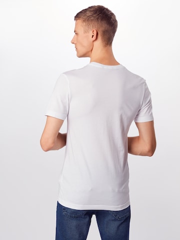 Calvin Klein Jeans Regular fit Shirt 'Essential' in Wit: terug