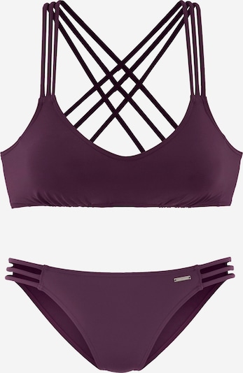 BRUNO BANANI Bikini en bordeaux, Vue avec produit