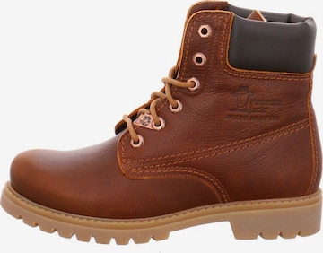 PANAMA JACK Lace-Up Ankle Boots in Brown