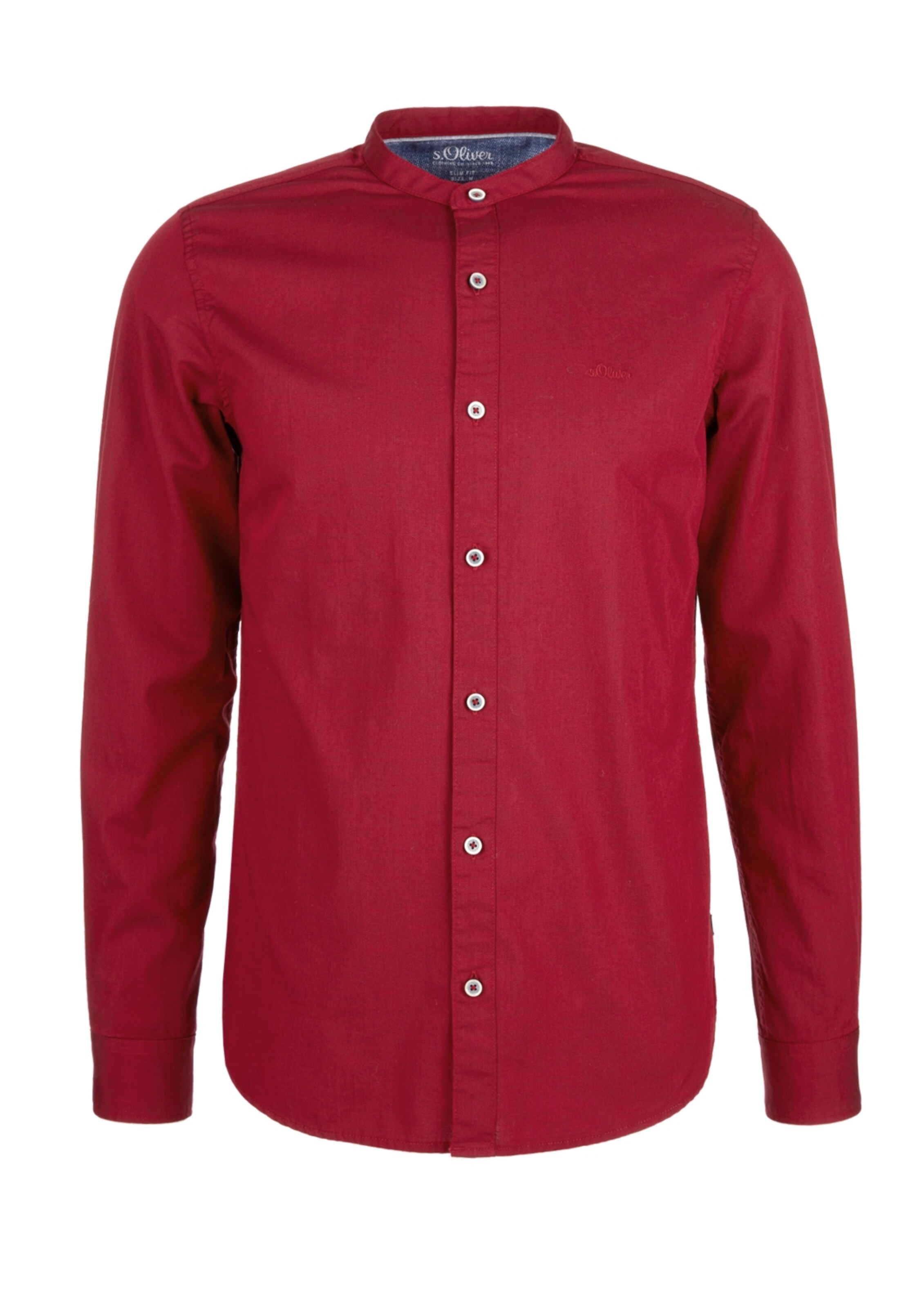 s.Oliver - Overhemd in de kleur Vuurrood