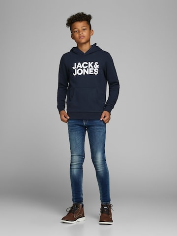 Regular fit Felpa di Jack & Jones Junior in blu