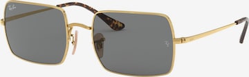 Ray-Ban - Óculos de sol 'Metal' em ouro: frente