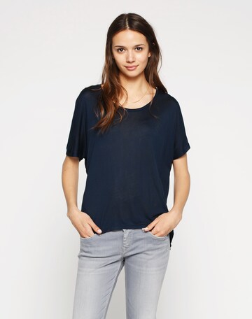 T-shirt oversize 'Proud' mbym en bleu : devant