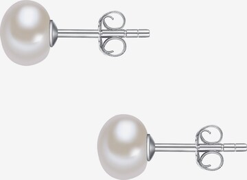 Valero Pearls Earrings in Silver