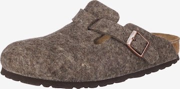 BIRKENSTOCK Tøfler 'Boston' i grå: forside