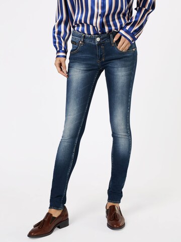 Herrlicher Slimfit Jeans 'Touch' in Blauw: voorkant