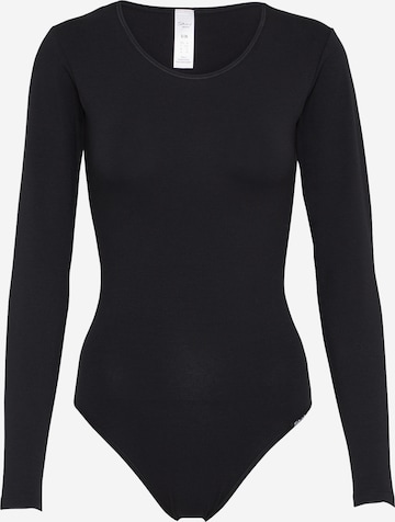 Skiny T-shirtbody 'Body  Collection' i svart: framsida