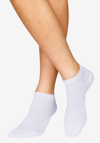 Chaussettes H.I.S en blanc : devant