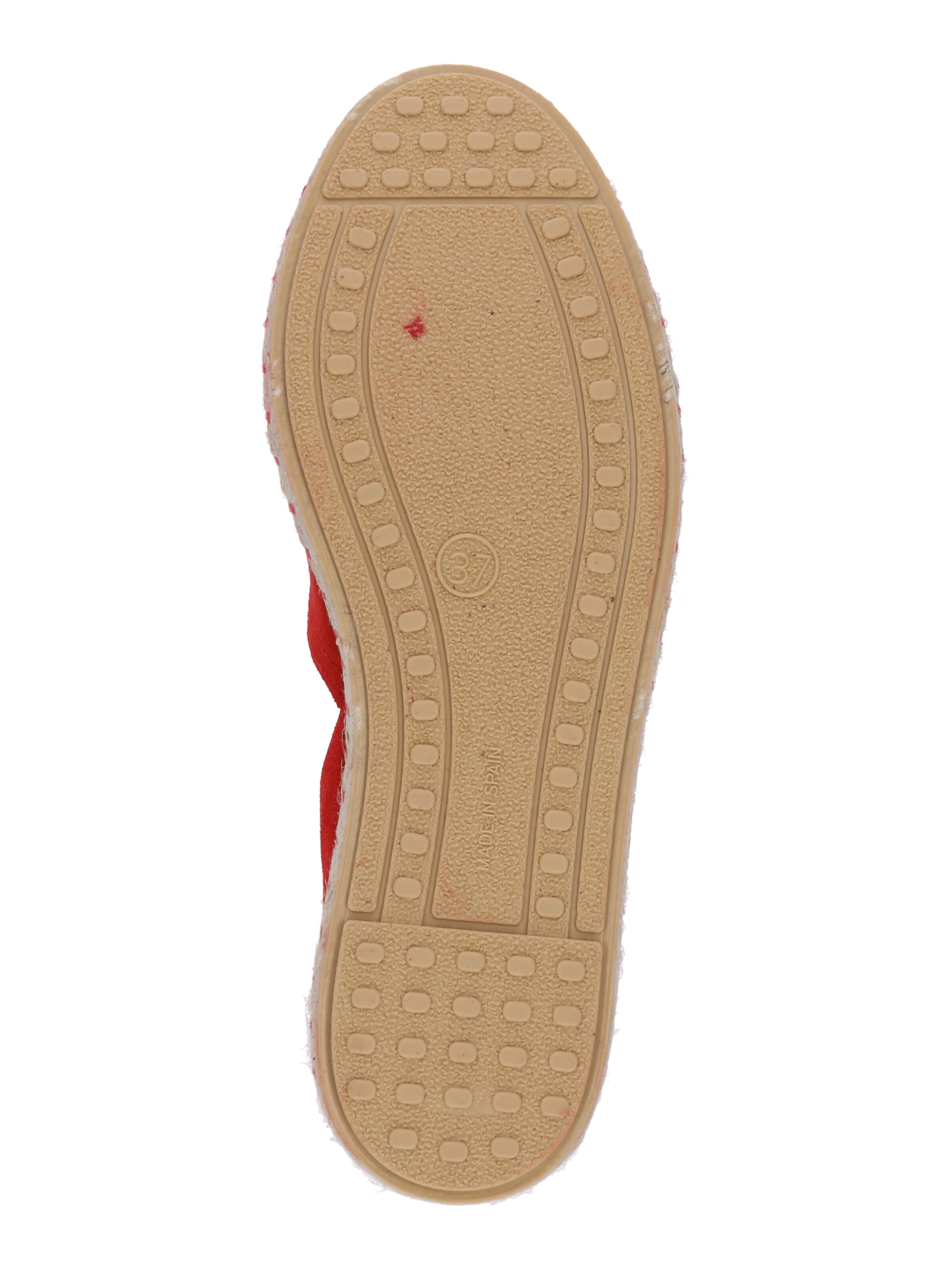 VERBENAS Espadrilles 'Carmen' in Red: bottom