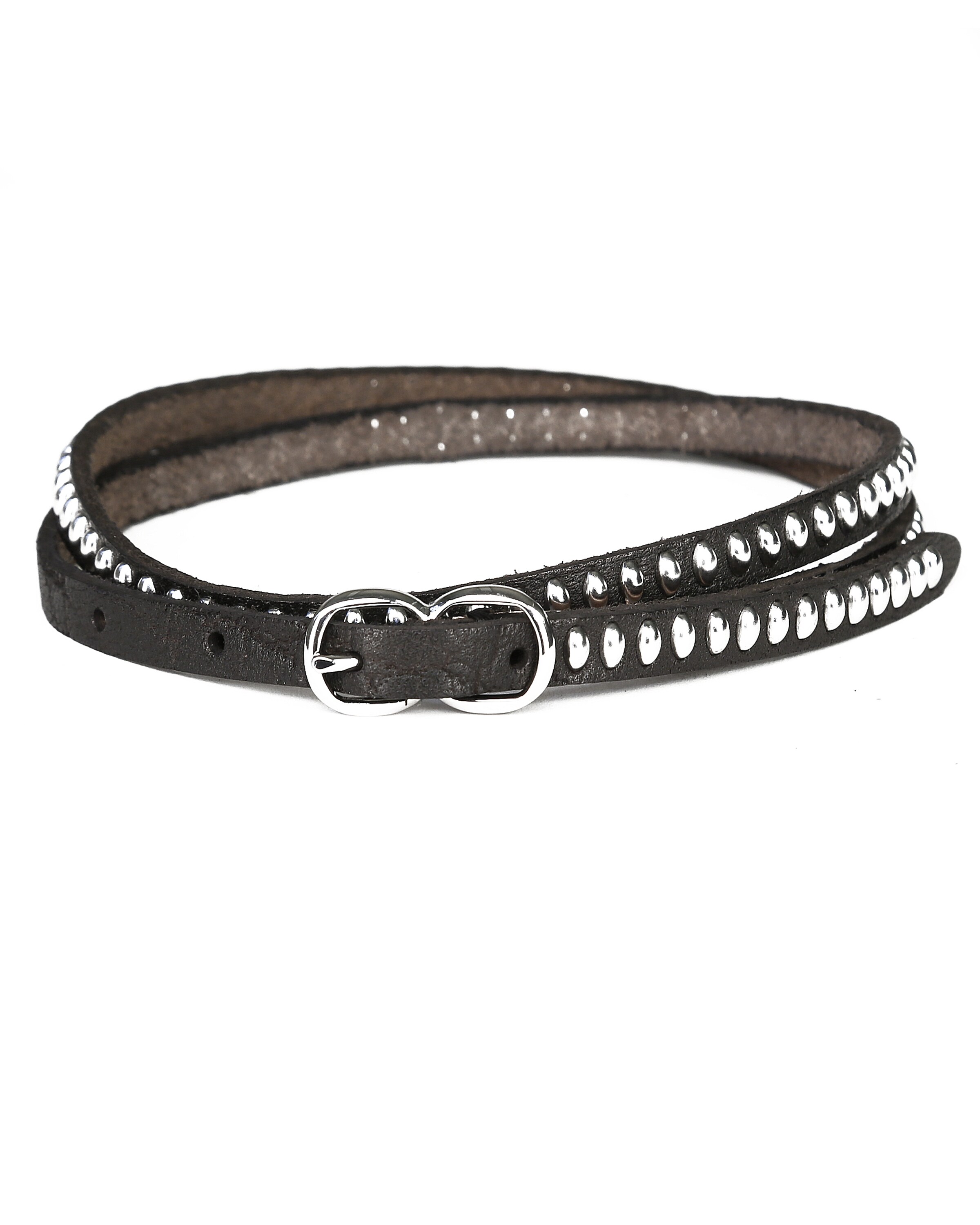 Maze Belt 'MG18-06' in Black: front