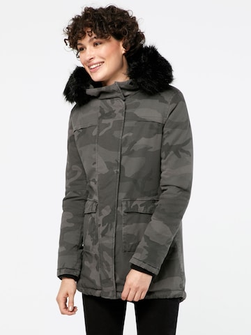 Urban Classics Winter parka in Mixed colours: front