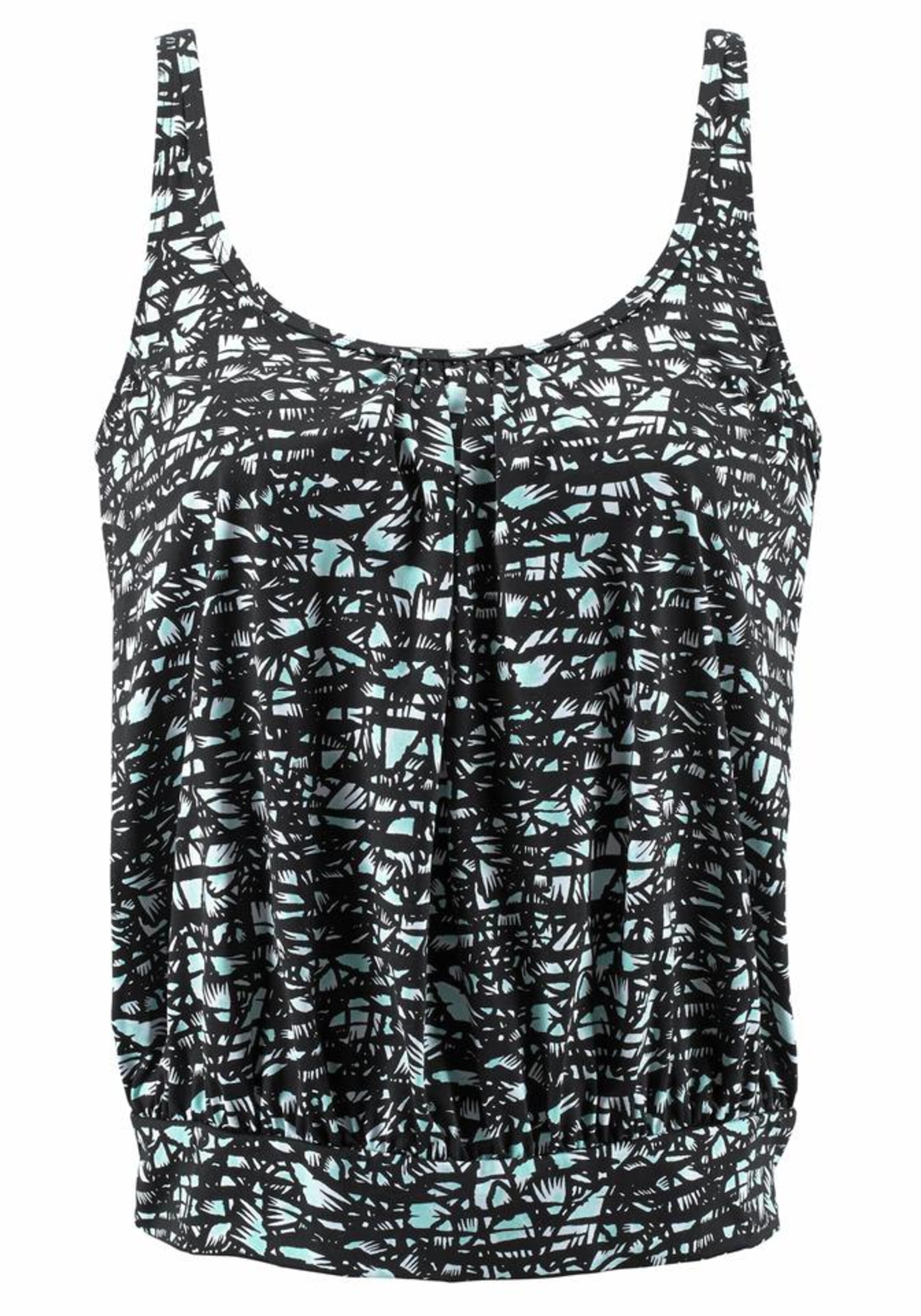 SUNSEEKER Tankini-Top 'Magic' in mint / schwarz / weiß ...
