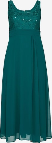 SHEEGO Večerné šaty - Zelená: predná strana