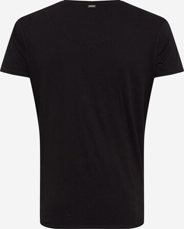 Key Largo Regularny krój Koszulka 'MT RAZOR BLADE' w kolorze czarny