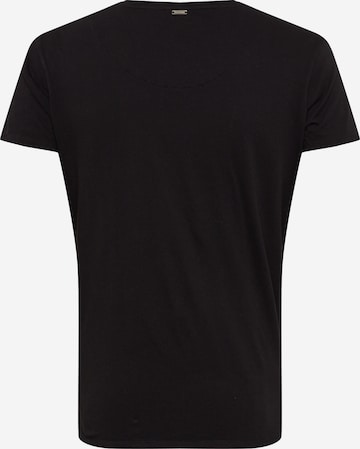 Key Largo Regular fit Shirt 'MT RAZOR BLADE' in Black