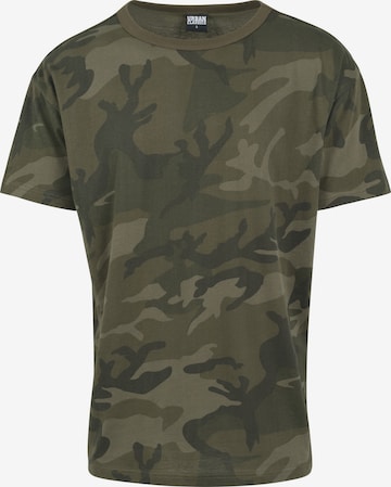 T-Shirt Urban Classics en vert : devant