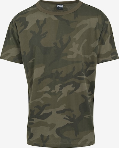 Urban Classics Shirt in hellbraun / khaki / oliv / schwarz, Produktansicht