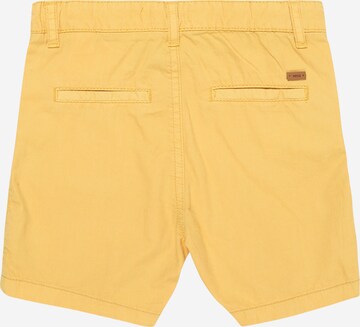 Regular Pantalon MANGO KIDS en jaune