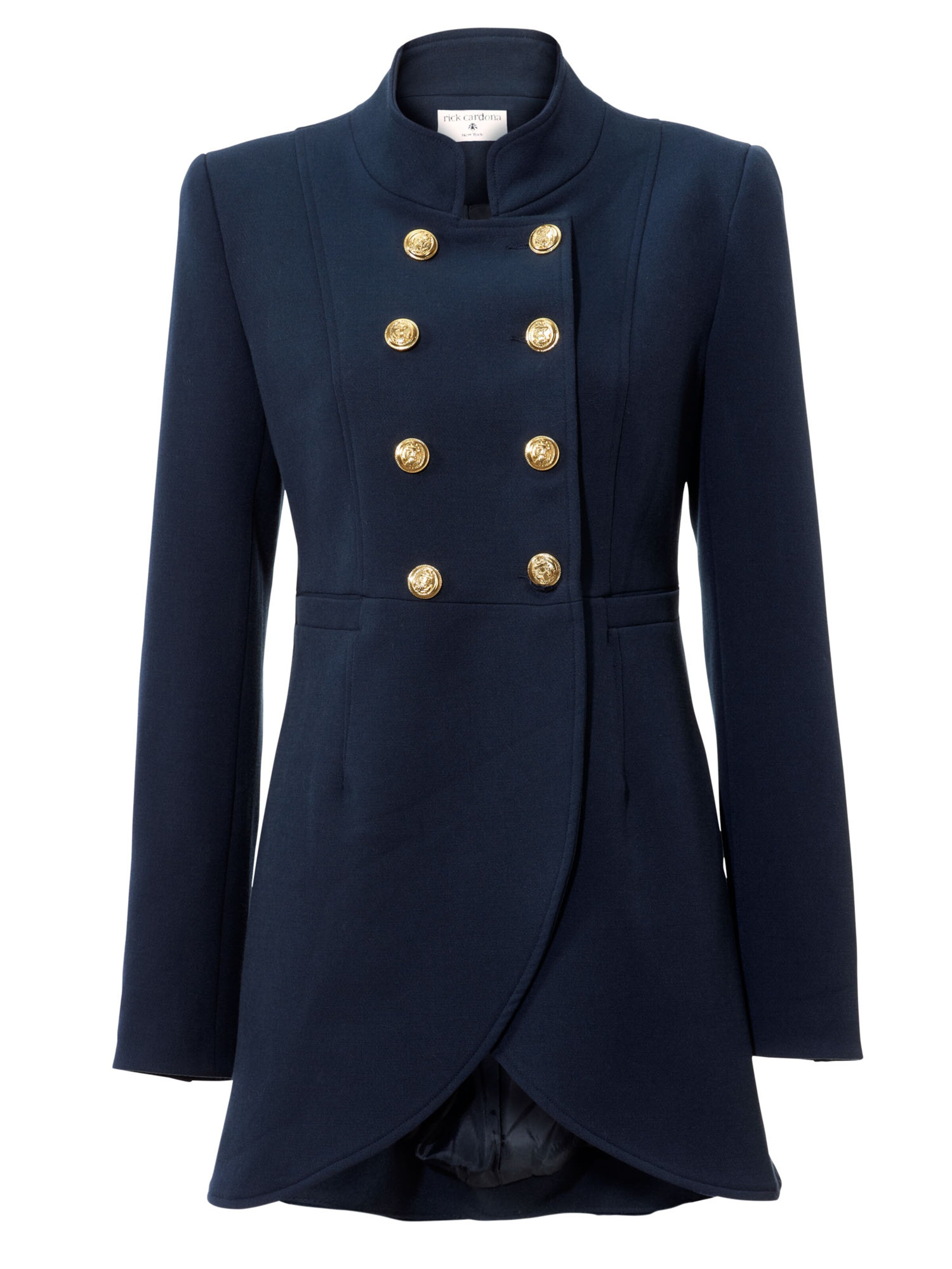 heine - Blazers 'longblazer in gehrock-Stil' in de kleur Marine