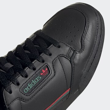 Baskets basses 'Continental 80' ADIDAS ORIGINALS en noir