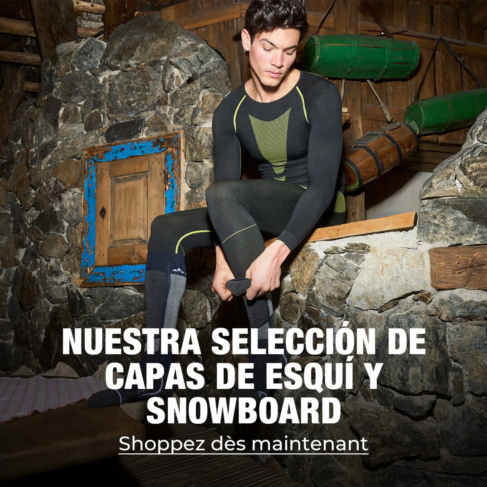 Ropa, equipamiento, accesorios y más Tus básicos de esquí y snowboard