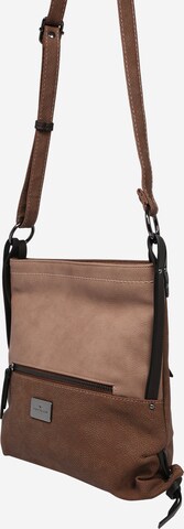 TOM TAILOR Tasche 'Elin' in Braun