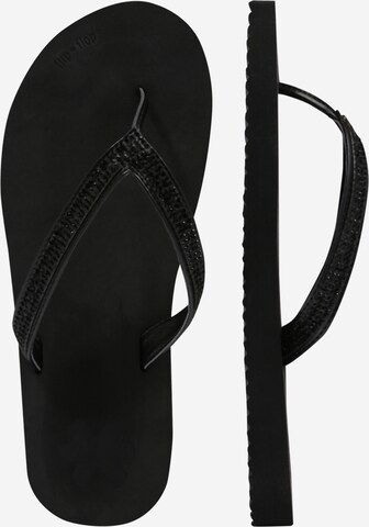 FLIP*FLOP T-Bar Sandals in Black: side